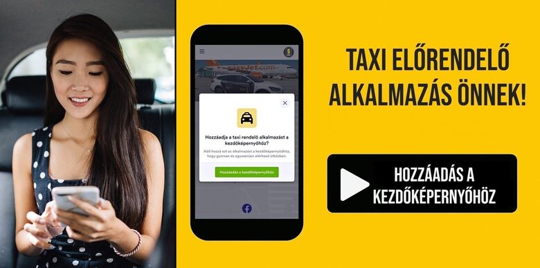 Hölgy taxit rendel telefonon – Sziget Taxi előrendelő alkalmazás